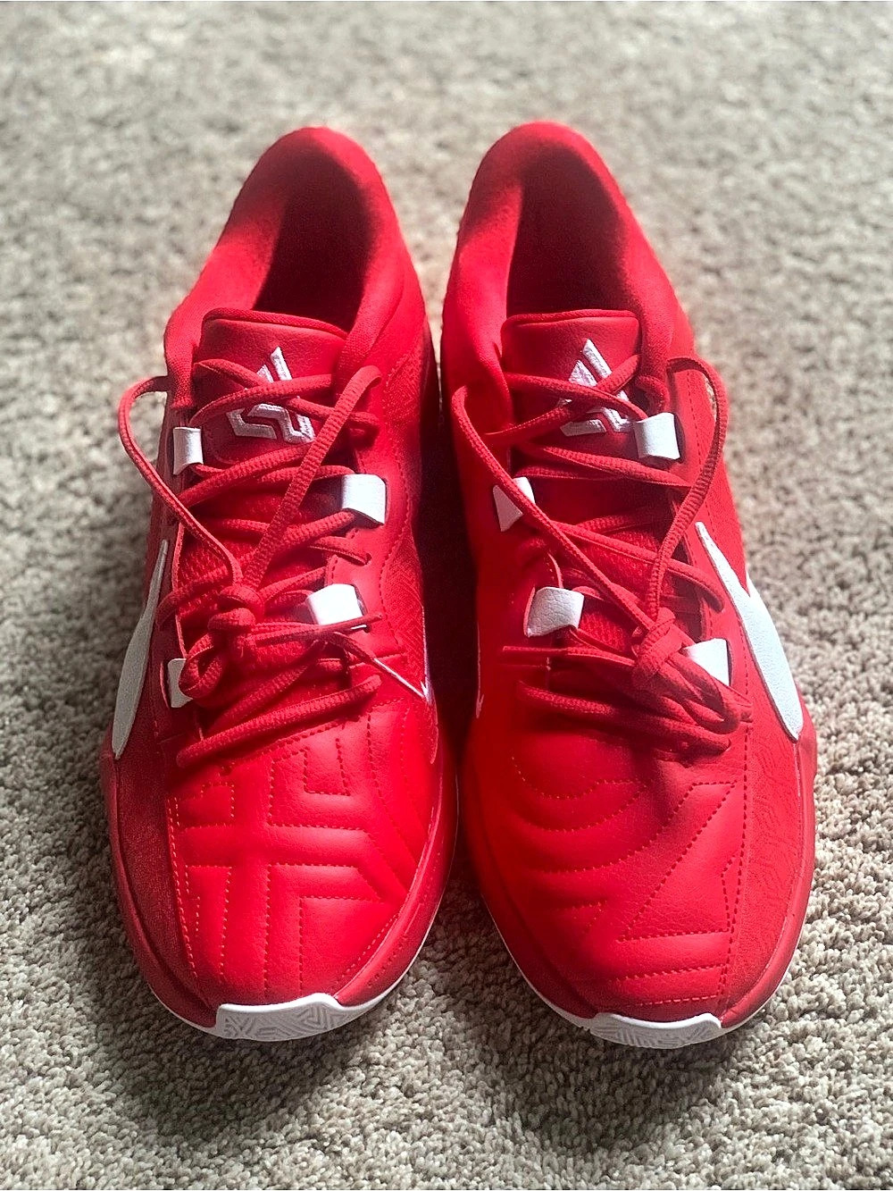 Nike Zoom Freak 5 Team "University Red/White" Red & White Sneakers Brand New